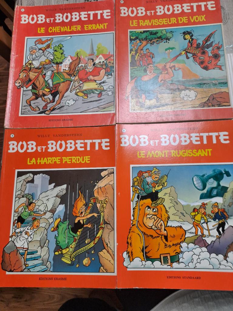 Lot de 4 Bob et Bobette, Livres, BD, Enlèvement ou Envoi