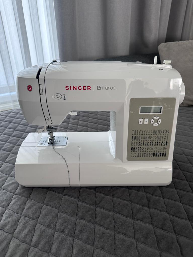 SINGER BRILLIANCE 6180, Ophalen, Zo goed als nieuw, Naaimachine, Singer