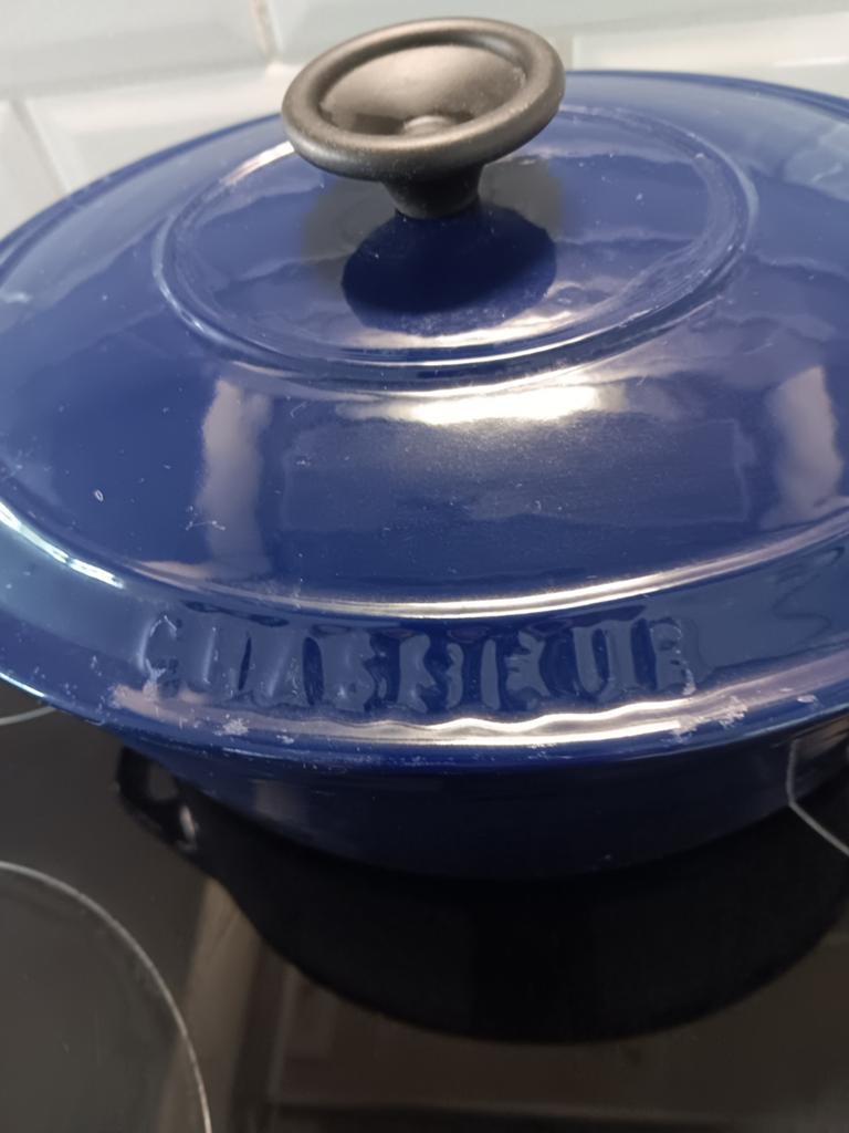 Stoofpot in gietijzer chasseur, Ophalen, Gietijzer