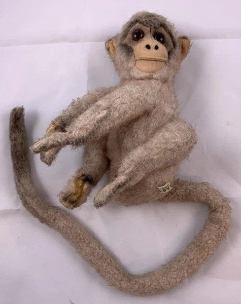 Kamar Japan mohair aap pluche knuffeldier vintage, Kinderen en Baby's, Speelgoed | Knuffels en Pluche, Overige merken, Zo goed als nieuw