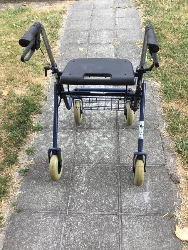 Rollator, Ophalen, Opvouwbaar, Gebruikt