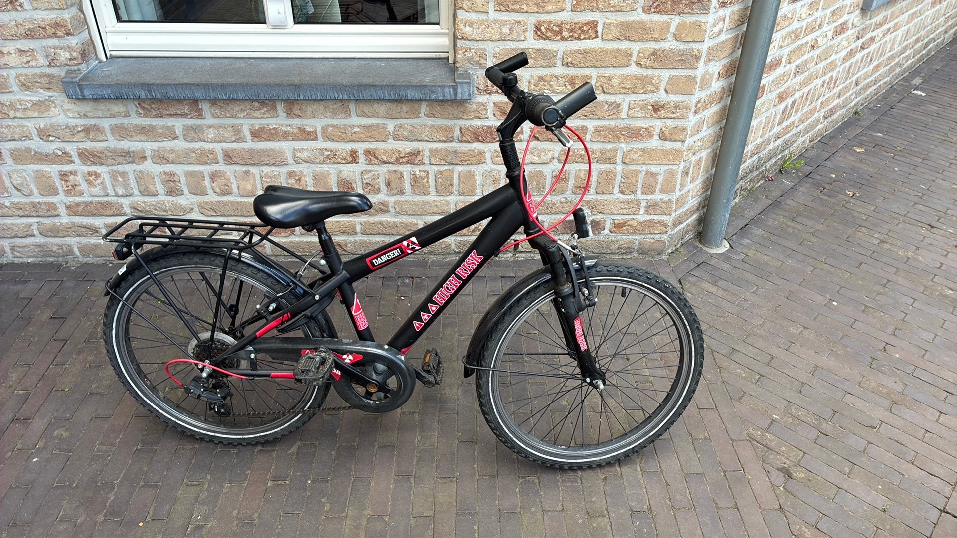 Jongensfiets, Ophalen, Zo goed als nieuw