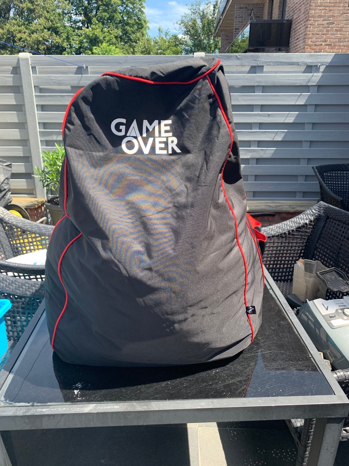 Game over zitzak ., Huis en Inrichting, Zitzakken, Ophalen, Zo goed als nieuw, Zitzak