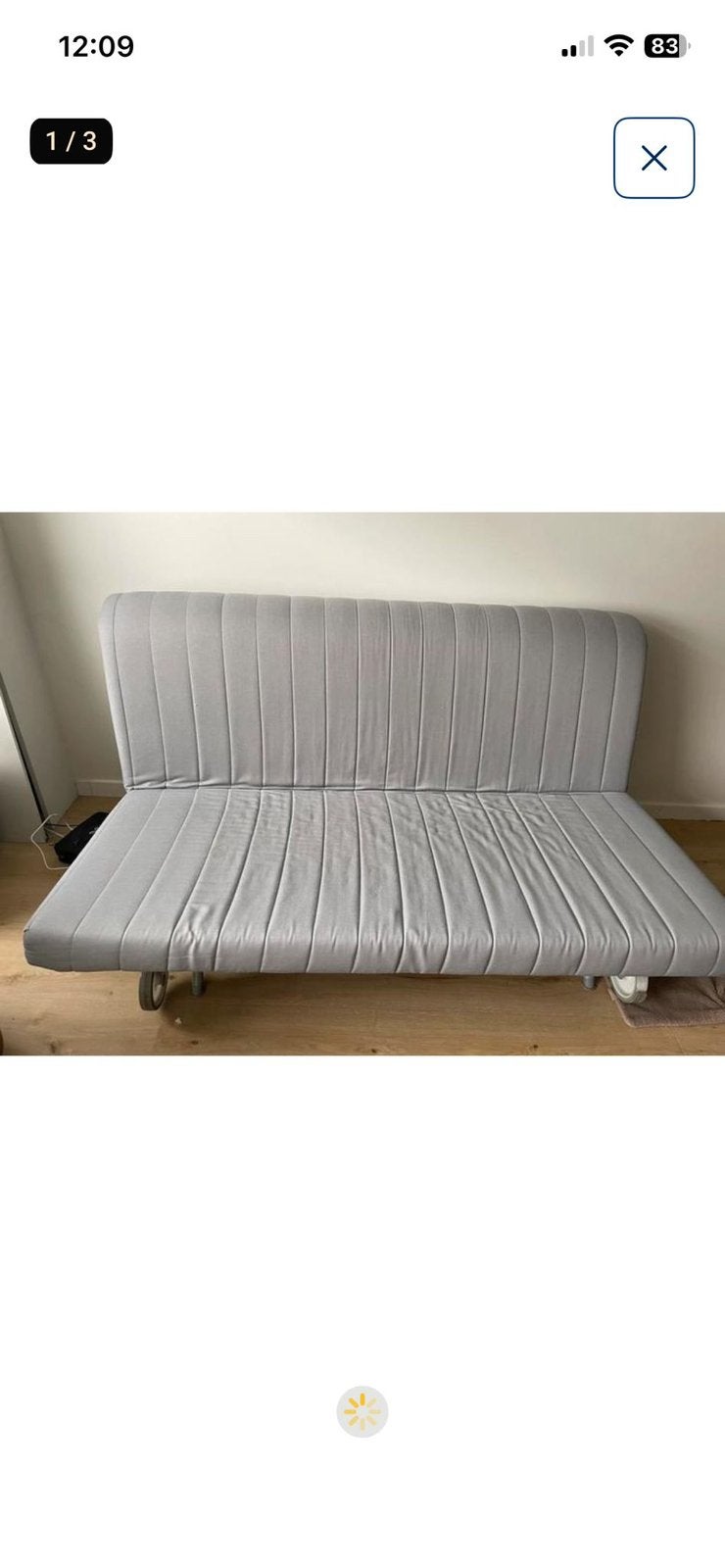 Slaapbank, Huis en Inrichting, Ophalen, Gebruikt, Tweepersoons