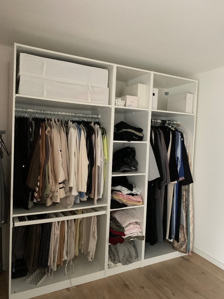 Pax kleding kast, Huis en Inrichting, Kasten | Kleerkasten, Gebruikt, 200 cm of meer, 200 cm of meer, 50 tot 75 cm, Met plank(en)