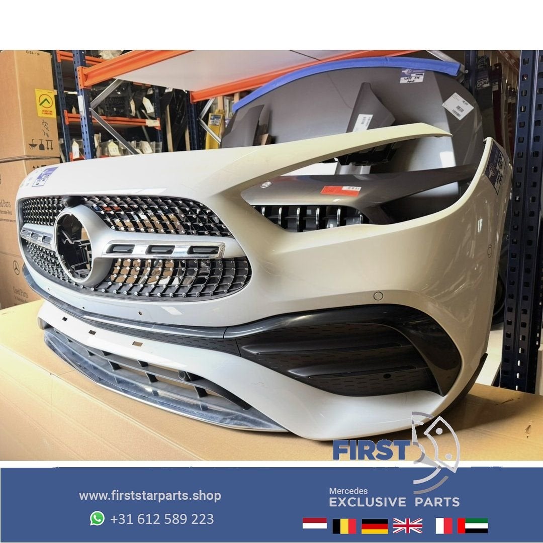 W247 H247 GLA AMG LINE VOORBUMPER A2478804606 ZWART WIT GRIJ