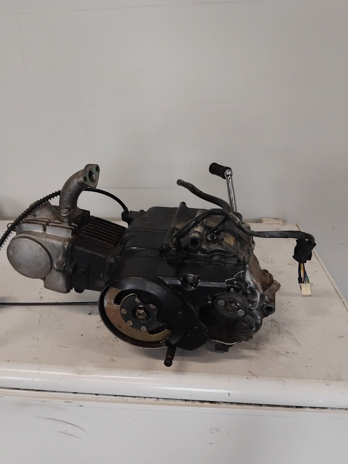 Dax moterblok 50 cc + passend carb en luchtfilter, Motoren, Ophalen