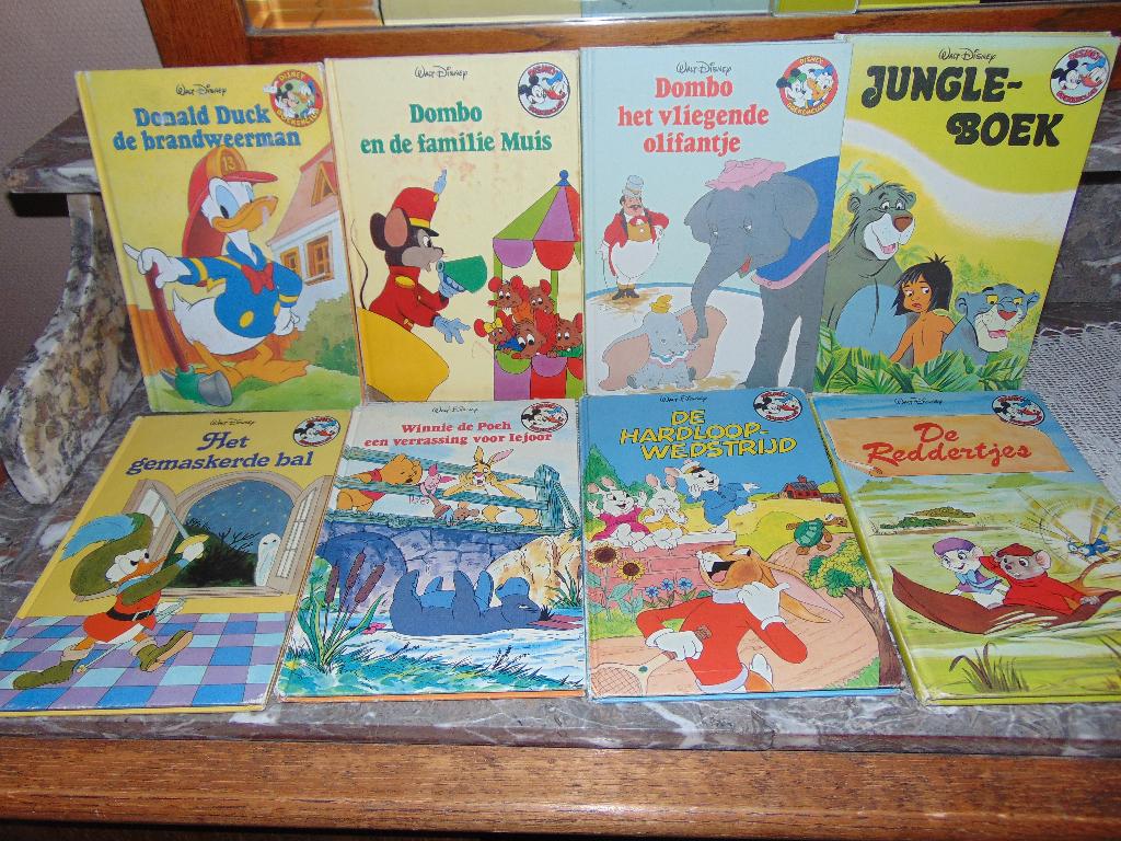Disney boekjes jaren 70-80-90, Boeken, Kinderboeken | Jeugd | onder 10 jaar, Ophalen of Verzenden, Gelezen, Sprookjes