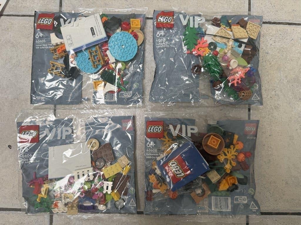Lego Lot - Vip Add On Packs, Overige thema's, Compleet, Lego, Nieuw