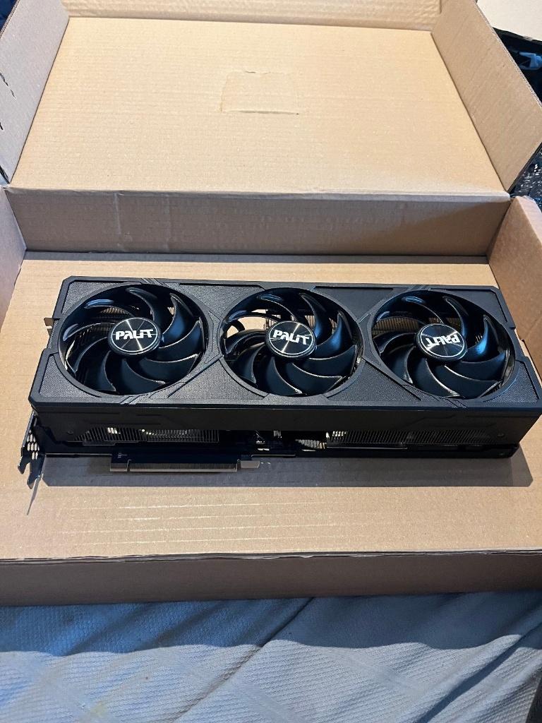 Palit GeForce RTX 4080 SUPER Jetstream OC 16GB, Computers en Software, Videokaarten, Ophalen of Verzenden, Zo goed als nieuw