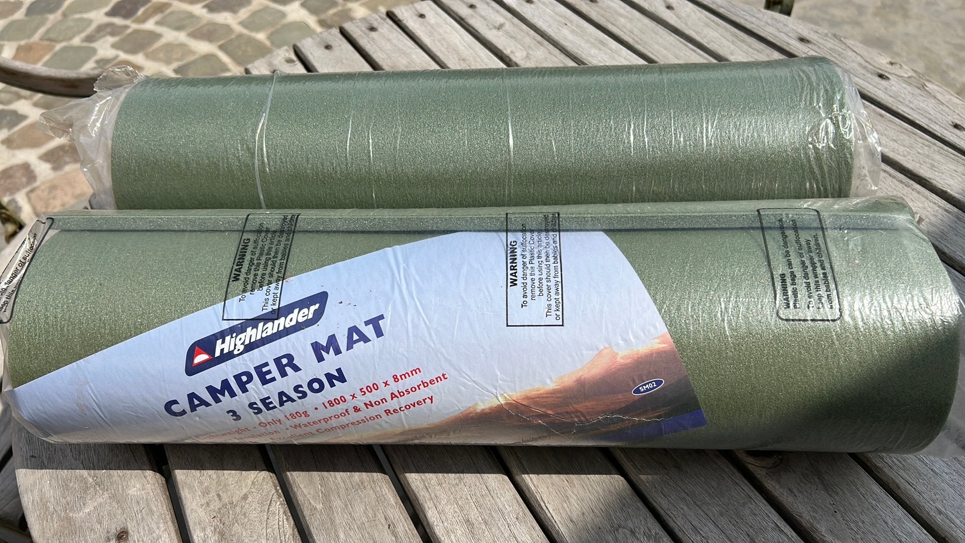 Lichtgewicht slaapmat 3 sezoenen, Caravans en Kamperen, Slaapmatten, Ophalen, Nieuw