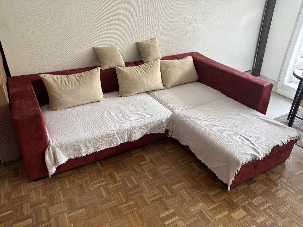 Canapé 3 places et deux fauteuils, Maison & Meubles, Enlèvement, Utilisé, Trois personnes