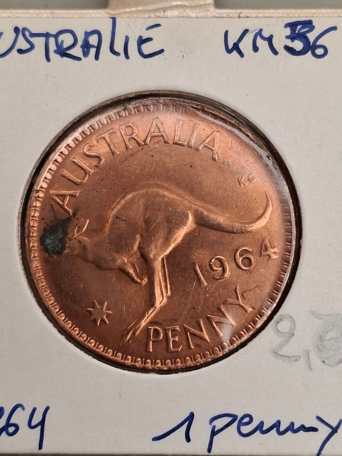 Australië 1 penny 1964 km56, Timbres & Monnaies, Enlèvement ou Envoi