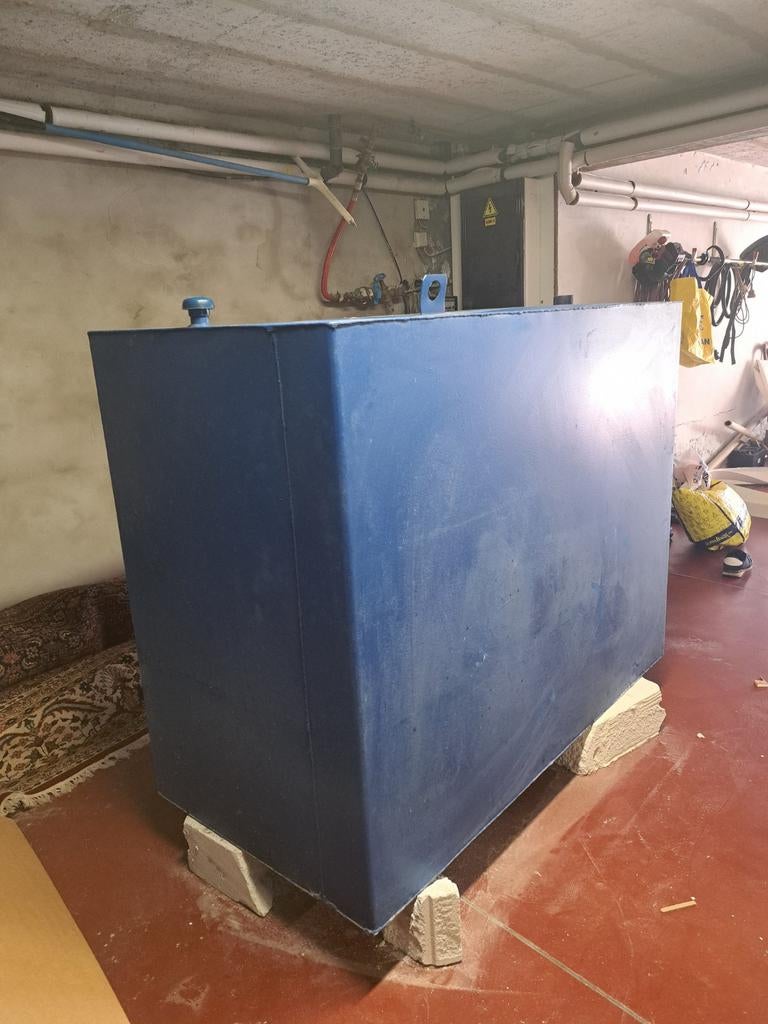 Dieseltank 1000 liter met pomp, teller en pistool, Doe-het-zelf en Bouw, Ophalen