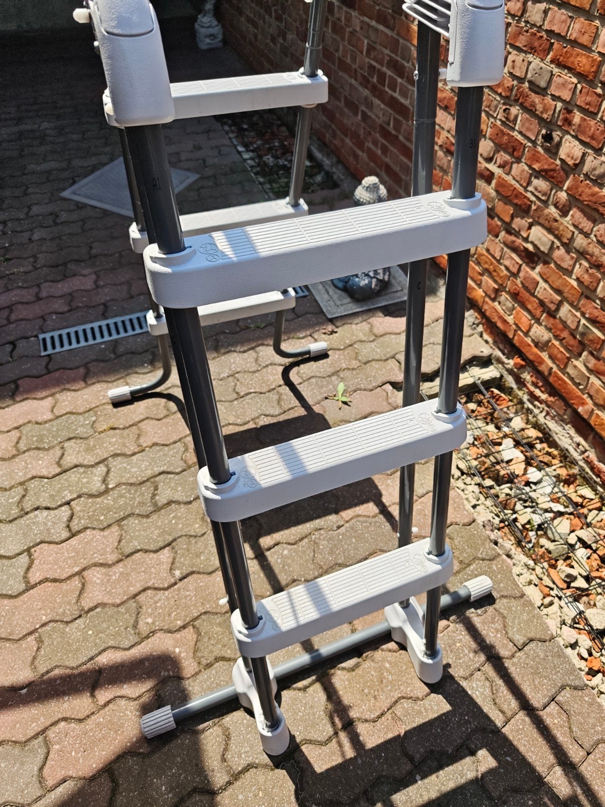 Ladder voor zwembad, Tuin en Terras, Ophalen, Ladder