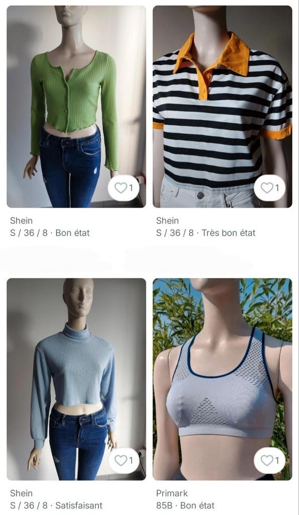 Lot vêtements femme taille S, Vêtements | Femmes, Enlèvement ou Envoi