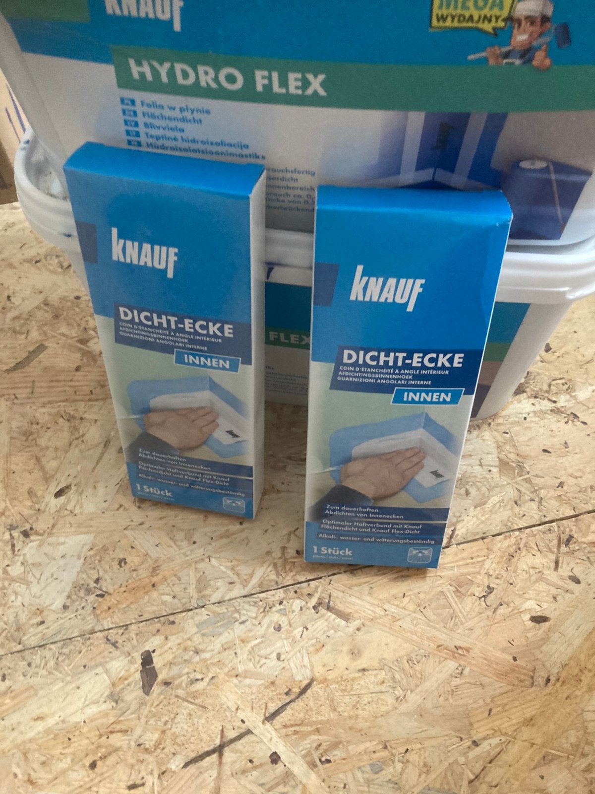 2 angles d’etancheité pour douche knauf, Enlèvement, Comme neuf, Douche