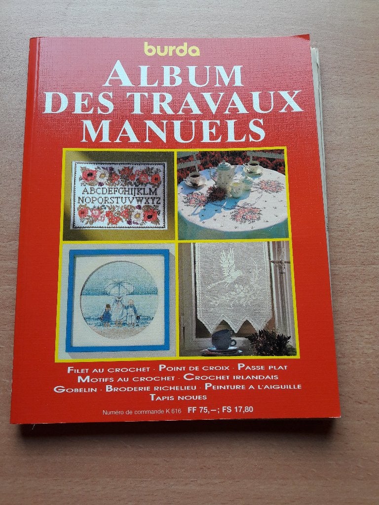 album des travaux manuels BURDA, Comme neuf, Papier of Karton, Autres marques, Livre de bricolage