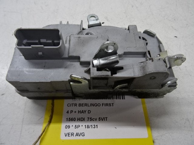 SERRURE DE PORTE AVANT GAUCHE Citroën Berlingo Multispace, Utilisé, Gauche, Citroën