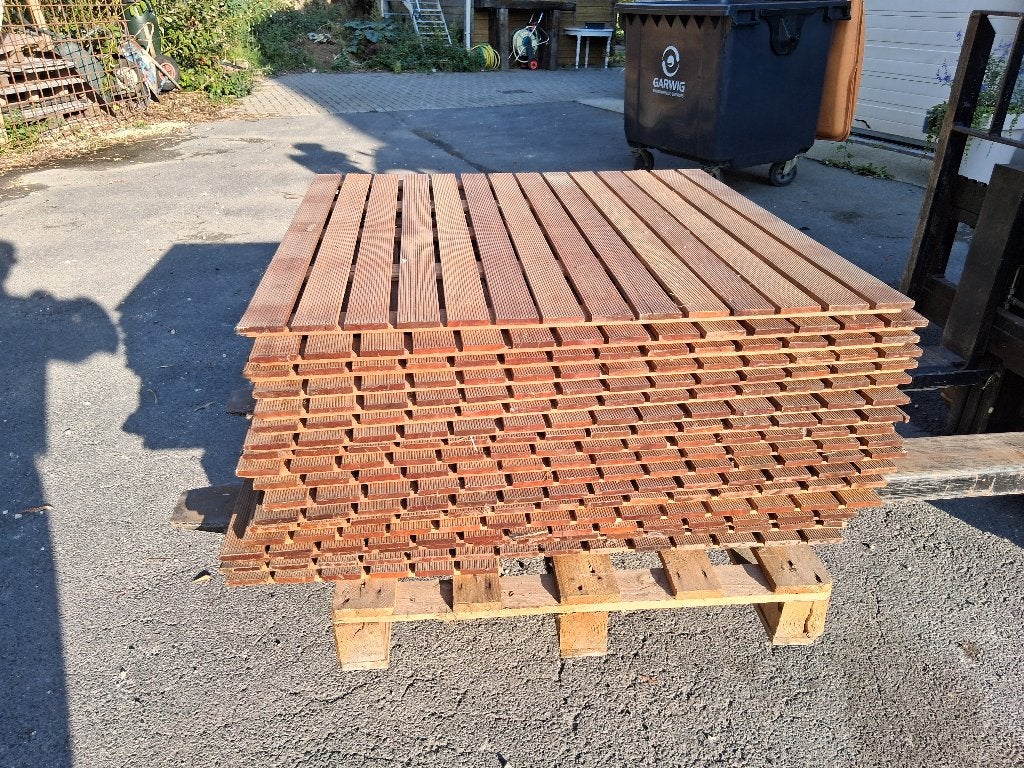 hardhout tegel, Tuin en Terras, Ophalen, Nieuw, Overige typen, Hardhout