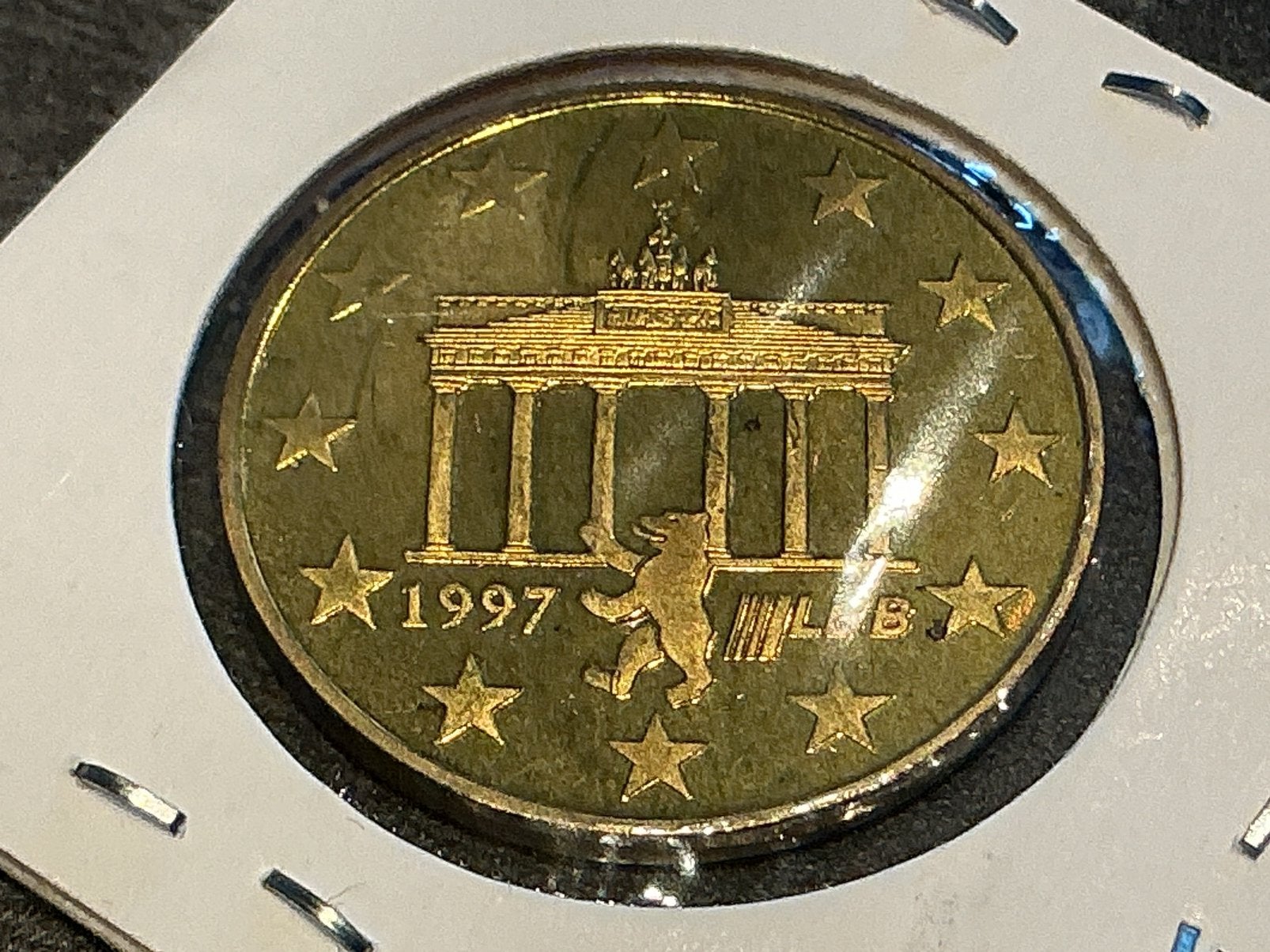 Duitsland 2 1/2 euro 1997 penning, Ophalen of Verzenden