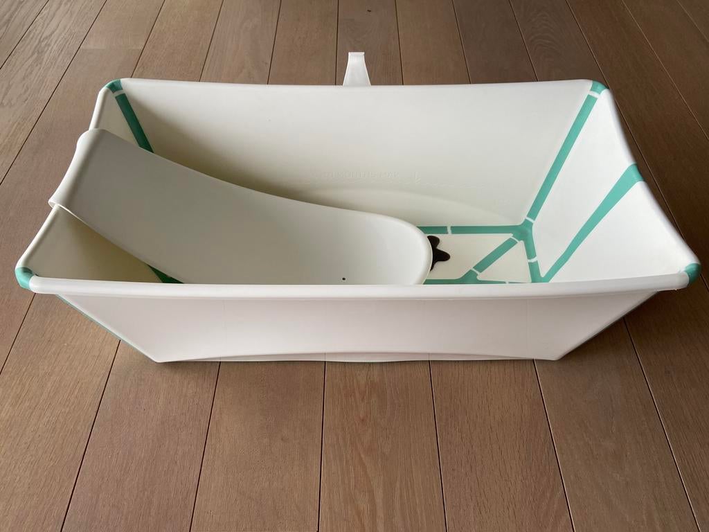 Stokke Flexibath + Newborn Support, Enfants & Bébés, Enlèvement, Comme neuf, Baignoire