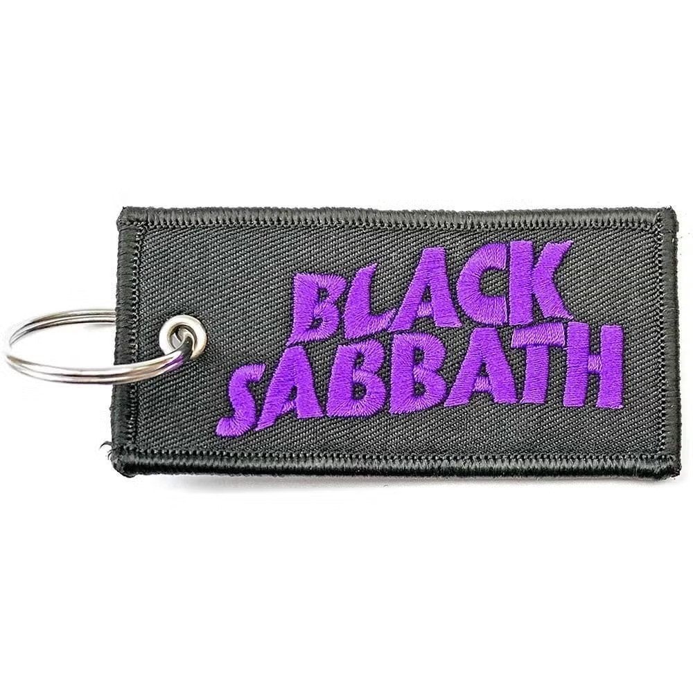 Black Sabbath Wavy Logo Patch Keycahian off. merchandise, Ophalen of Verzenden, Nieuw