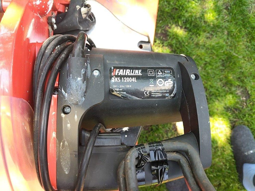 afkortzaag Fairline, Ophalen, Gebruikt, 1200 watt of meer, Afkortzaag
