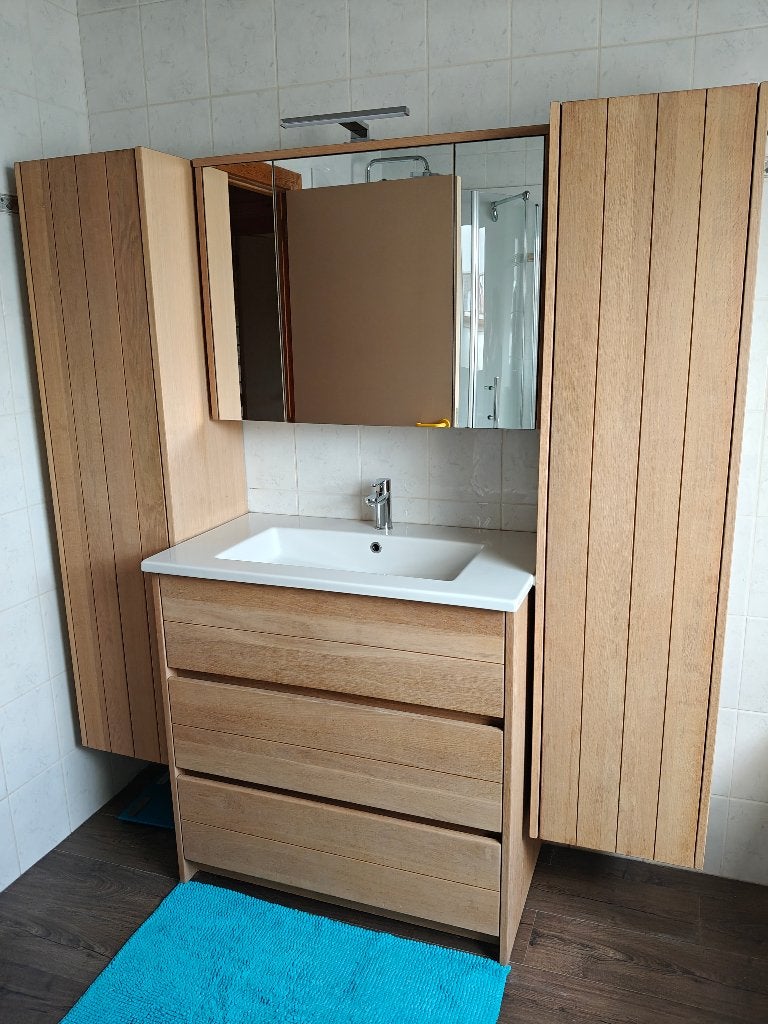 Badkamermeubel, Huis en Inrichting, Ophalen, Gebruikt, Wastafelkast