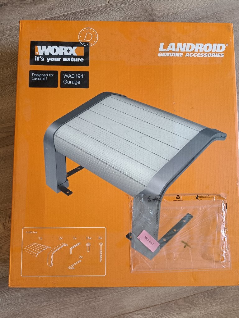 Worx Landroid garage voor robotmaaier, Tuin en Terras, Ophalen, Nieuw, Worx