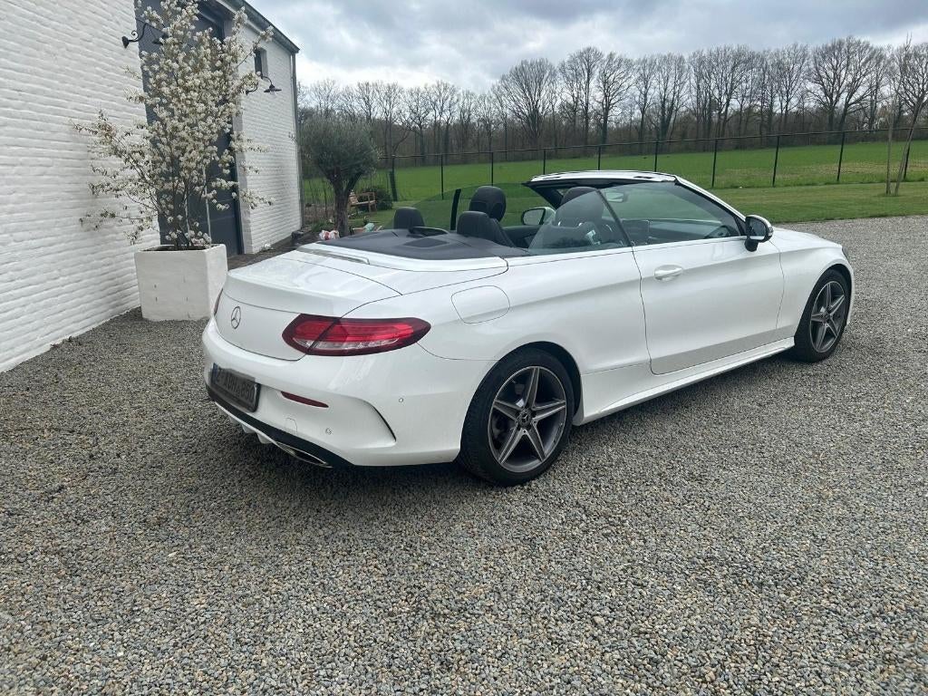 Mercedes C180 cabrio AMG LINE, Auto's, Achterwielaandrijving, 4 cilinders, Cabriolet, 1600 cc