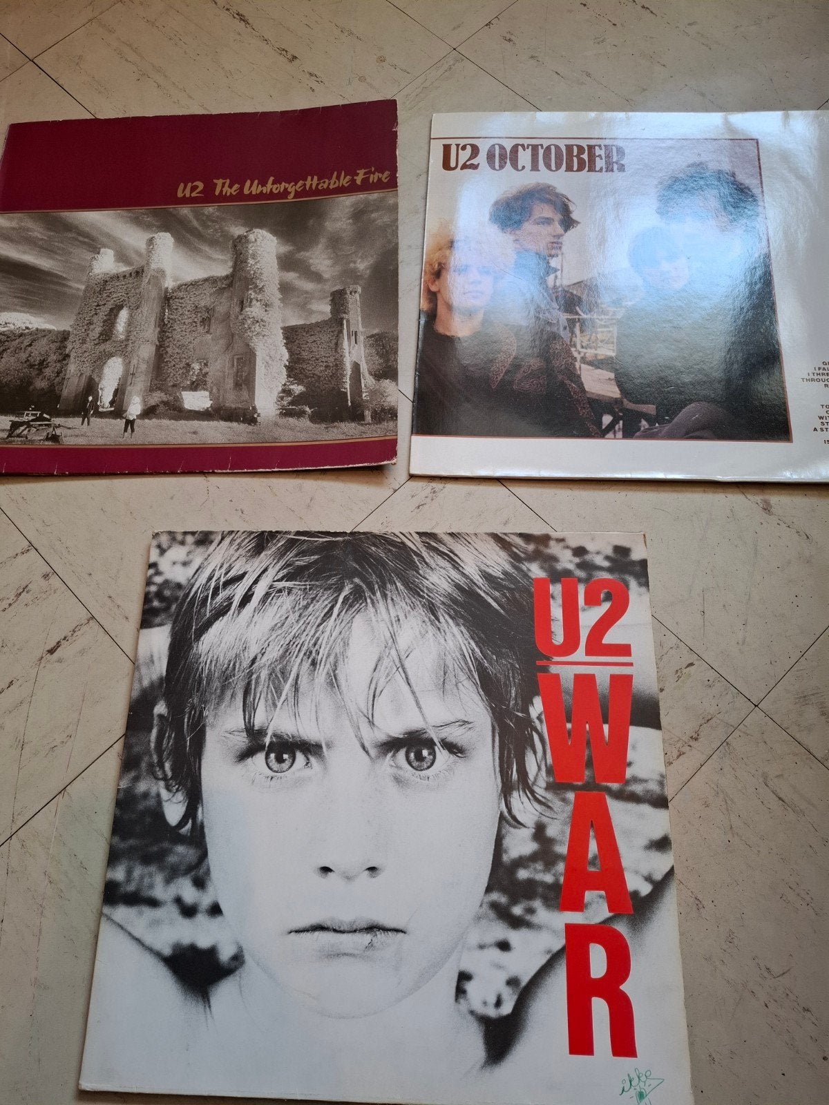 U2 LP's 3 stuks, Ophalen, LP