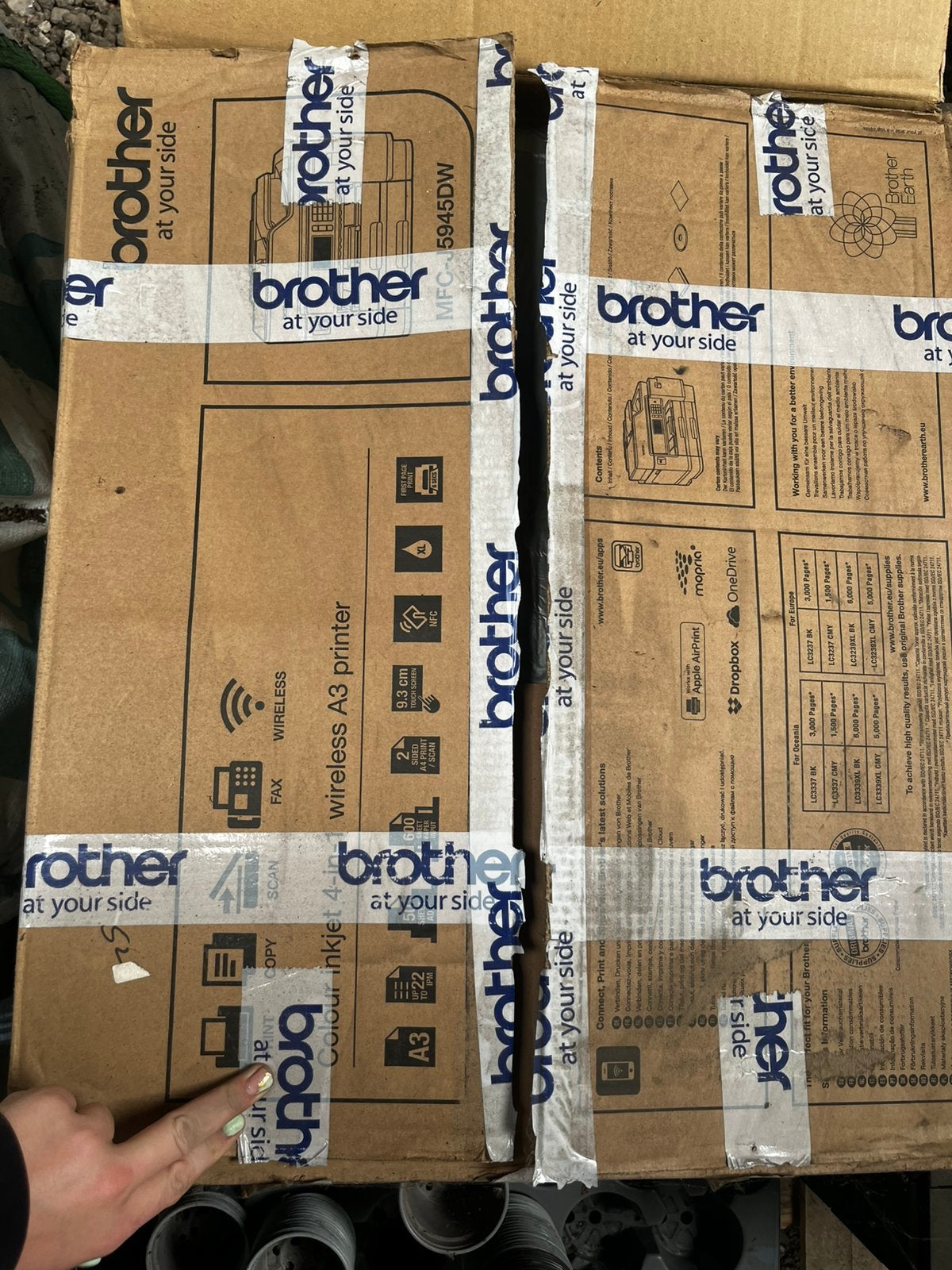 Printer brother, Computers en Software, Printers, Ophalen, Inkjetprinter, All-in-one, Kopieren