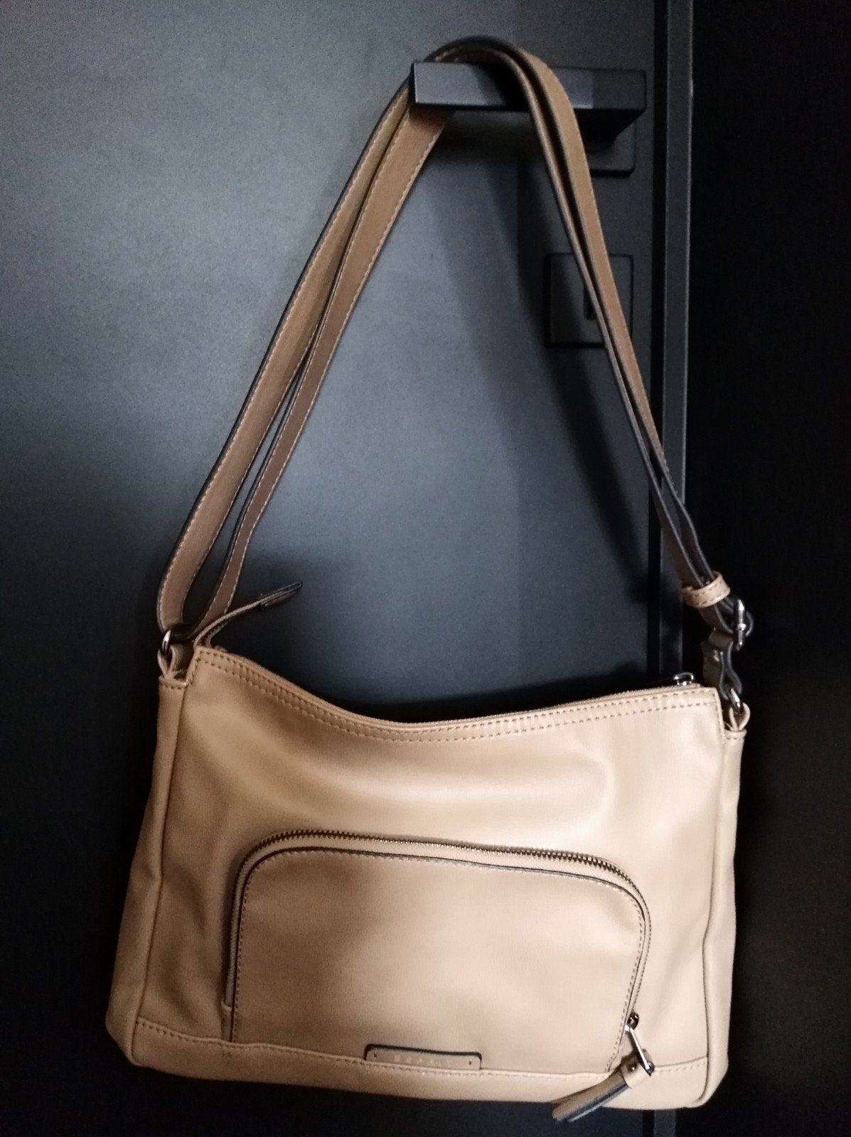 Beige handtas Esprit, Ophalen of Verzenden, Zo goed als nieuw, Beige, Esprit