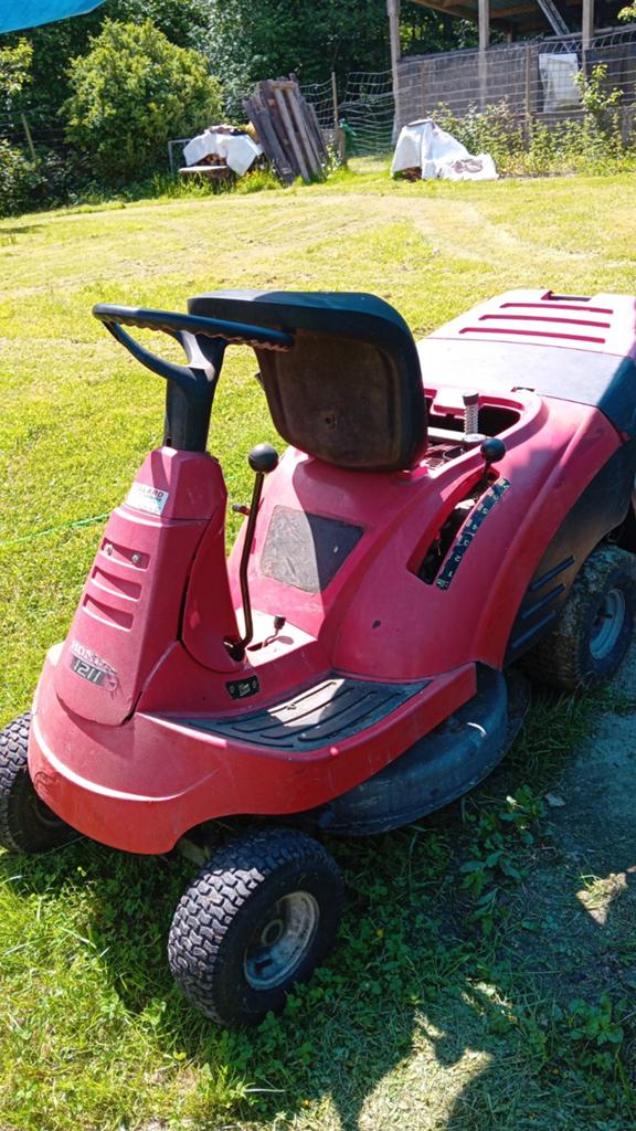 Tracteur tondeuse  honda, Enlèvement