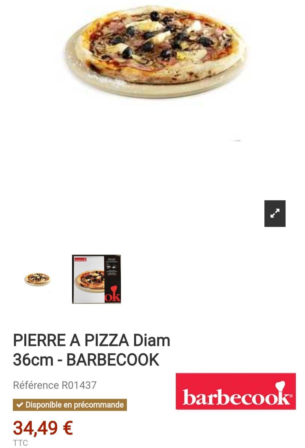 Pierre de cuisson pour barbecue, Jardin & Terrasse, Enlèvement, Utilisé