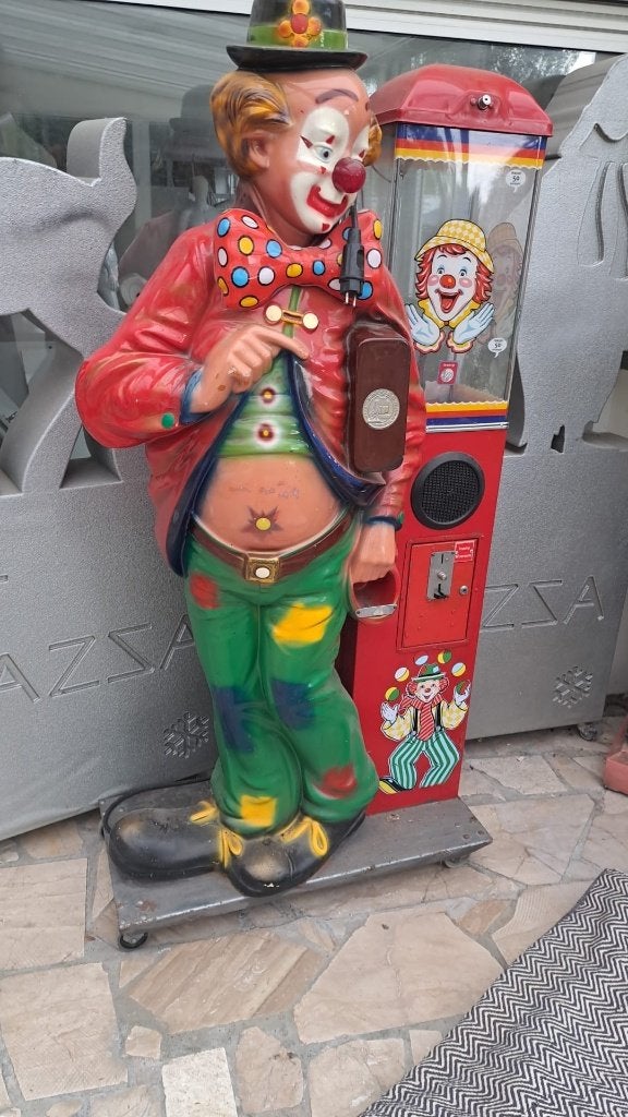 snoep / ballen automaat merk Falgas CLOWN, Verzamelen, Ophalen
