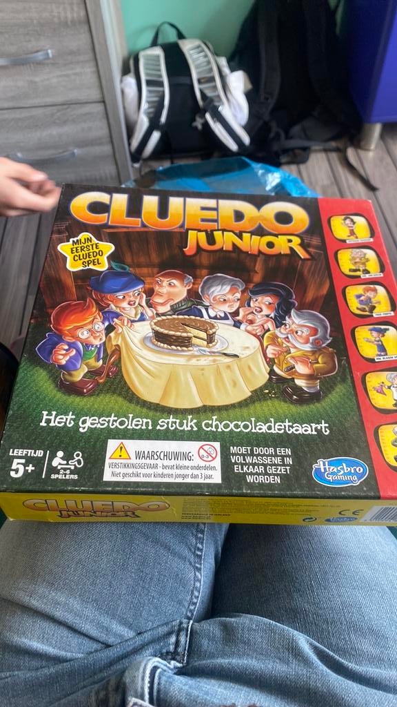 Cluedo junior - in ruil voor snoep, Enlèvement, Comme neuf