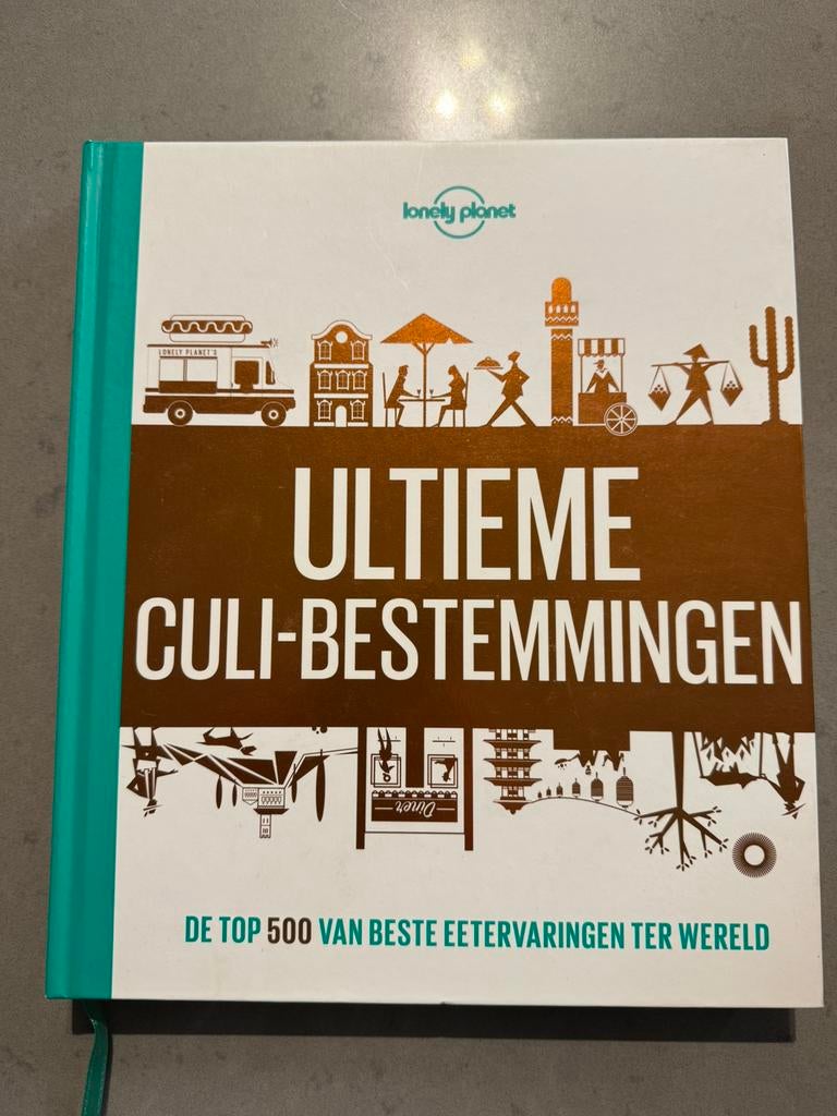 Lonely Planet - Ultieme culi-bestemmingen, Boeken, Reisgidsen, Zo goed als nieuw, Reisgids of -boek, Lonely Planet, Ophalen of Verzenden