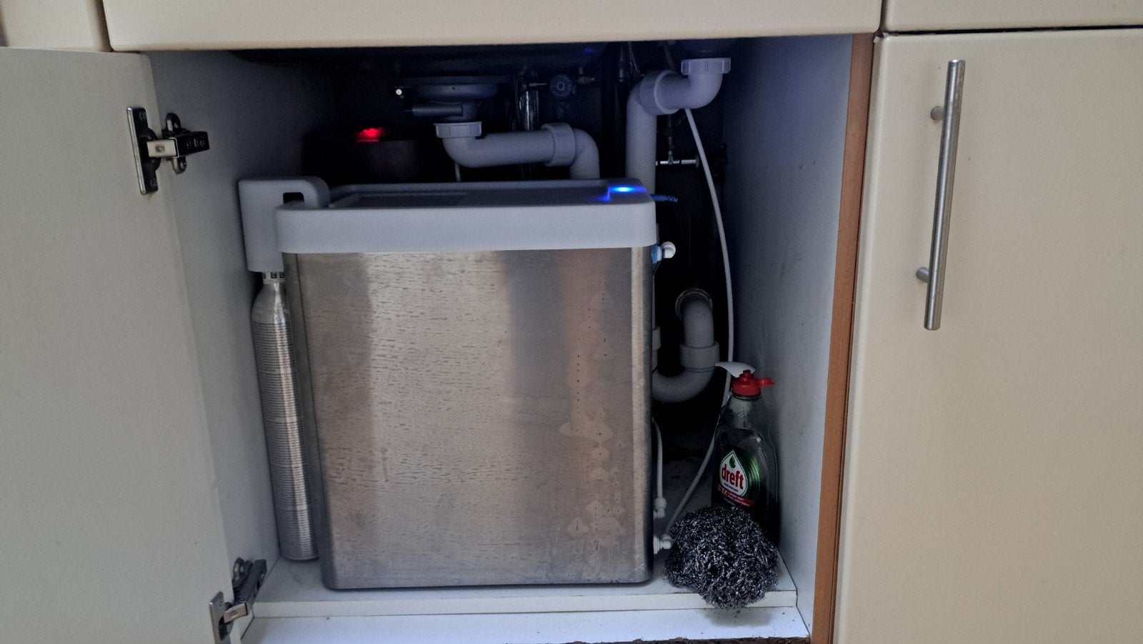 Quooker + kraan, Ophalen