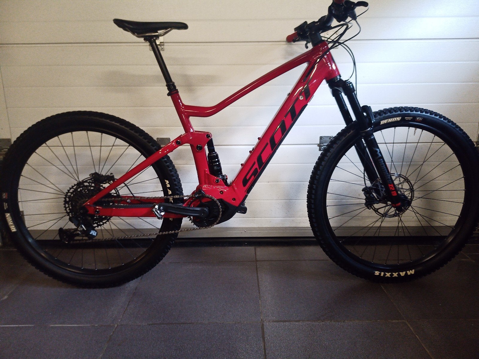 E-mtb Scott strike E-ride 930, Enlèvement