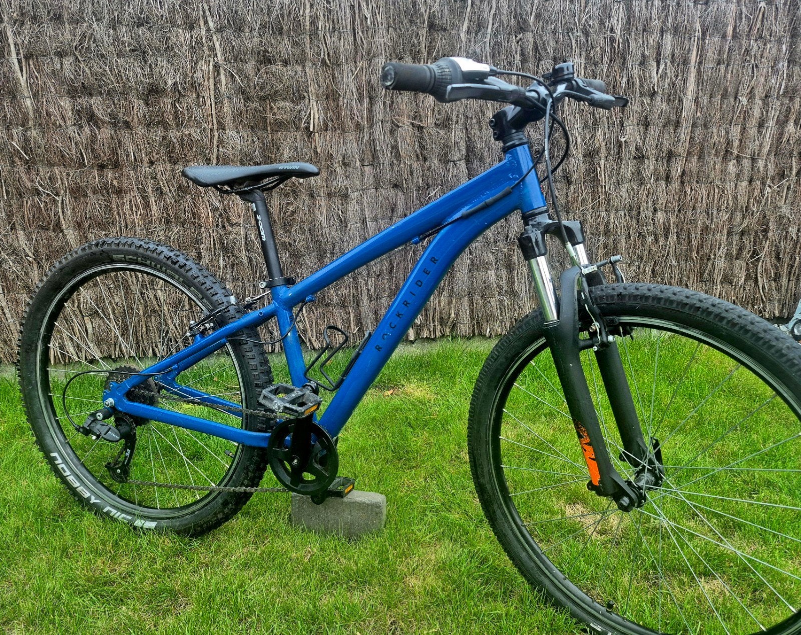 Mtb voor kinderen 9 tot 12 jaar goede staat., Fietsen en Brommers, Gebruikt, Hardtail, Velgrem, Ophalen