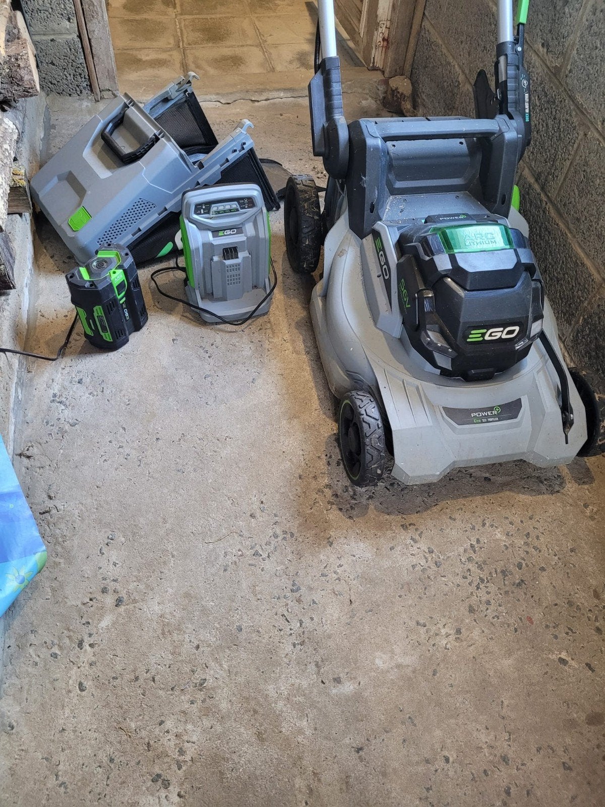 Elektrische grasmaaier Ego PowerPlus, Tuin en Terras, Grasmaaiers, Ophalen, Elektrische grasmaaier