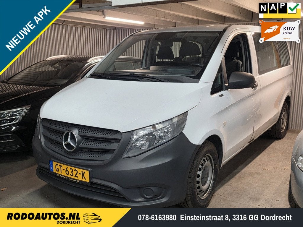Mercedes-Benz Vito Tourer 109 CDI Base Lang 9-Pers. Airco, Achat, 65 kW, Diesel, 1000 kg