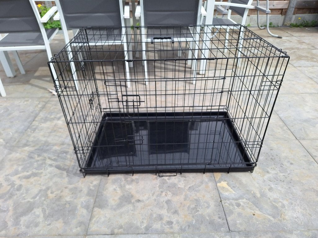Inklapbaar honden hok, Dieren en Toebehoren, Hondenbenches, Ophalen