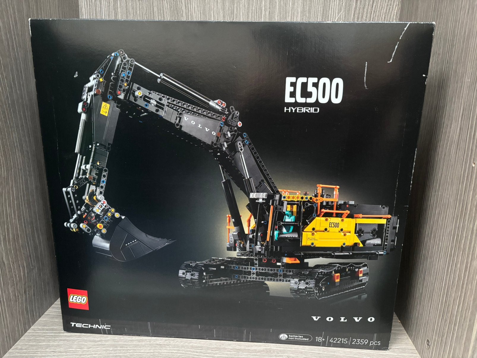 Volvo EC500 Hybrid graafmachine, Ophalen