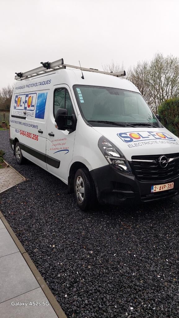 A vendre camionnette Opel Movano 2020, Autos, Achat, Entreprise, Autre, Opel