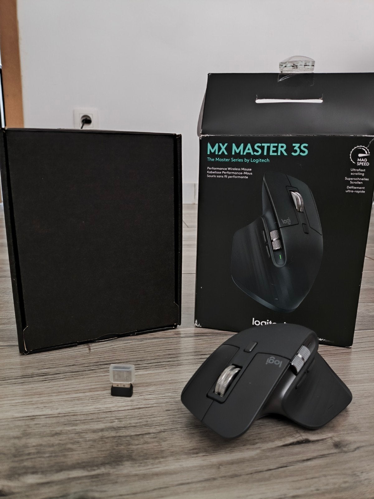 Logitech MX Master 3S NEW + LogiBolt USB, Informatique & Logiciels, Enlèvement ou Envoi, Droitier, Souris, Logitech