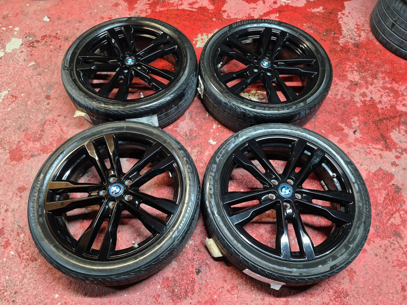 jantes BMW origine 20" i3s i3 5x112 + capteurs RDC, Enlèvement, Utilisé, BMW