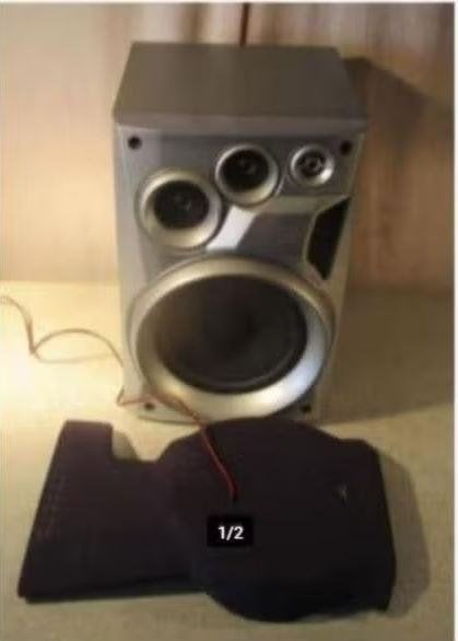 Prima Luidspreker - JVC - SP-MXJ55 - 120 Watt, Stereo speakers, JVC, Ophalen of Verzenden, Zo goed als nieuw